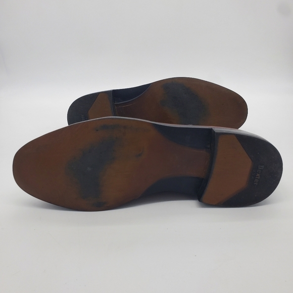 Vintage Dexter Brown Leather Derby Plain toe Oxfords Size 10 EEE Shoes main image 5